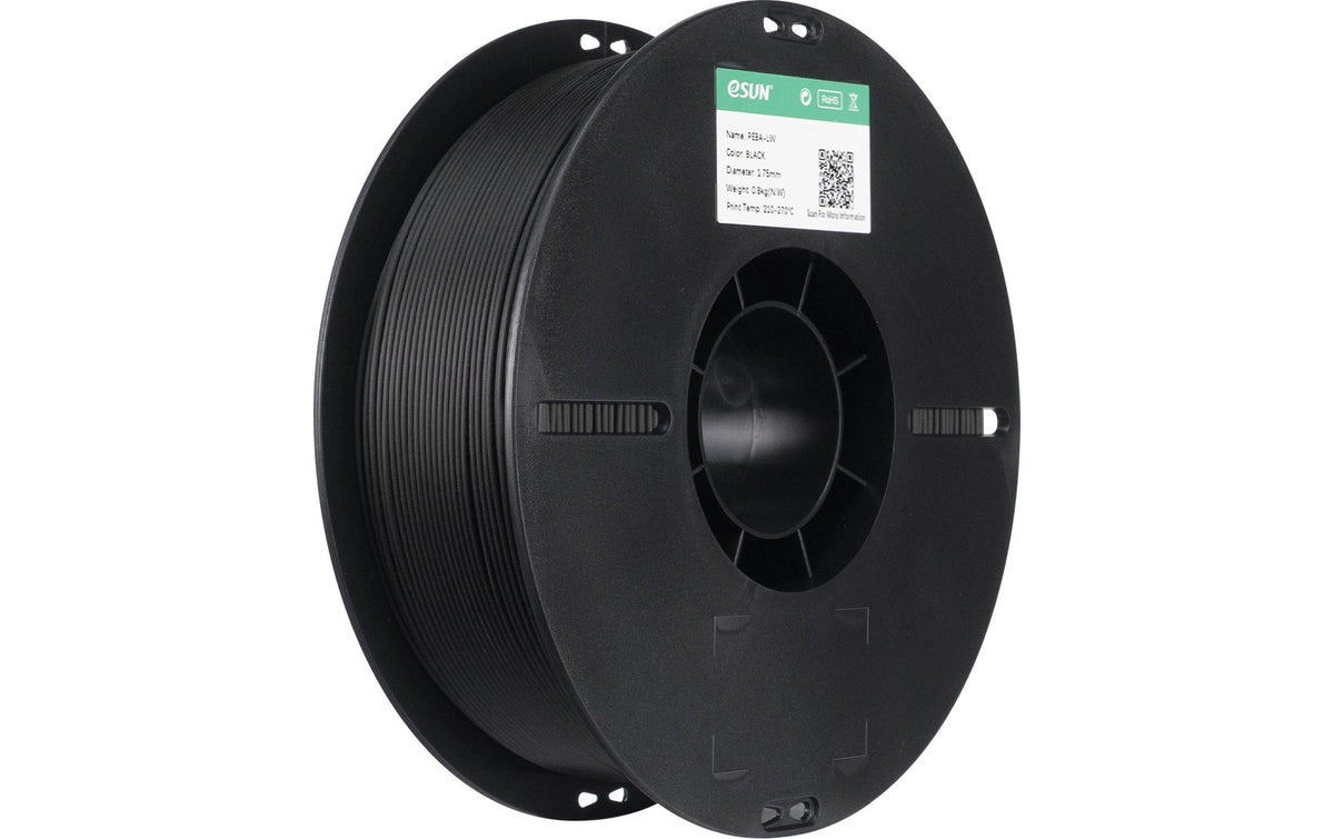 eSun, Filament PEBA LW Schwarz 0.8kg PEBA Leichtgewicht Filament