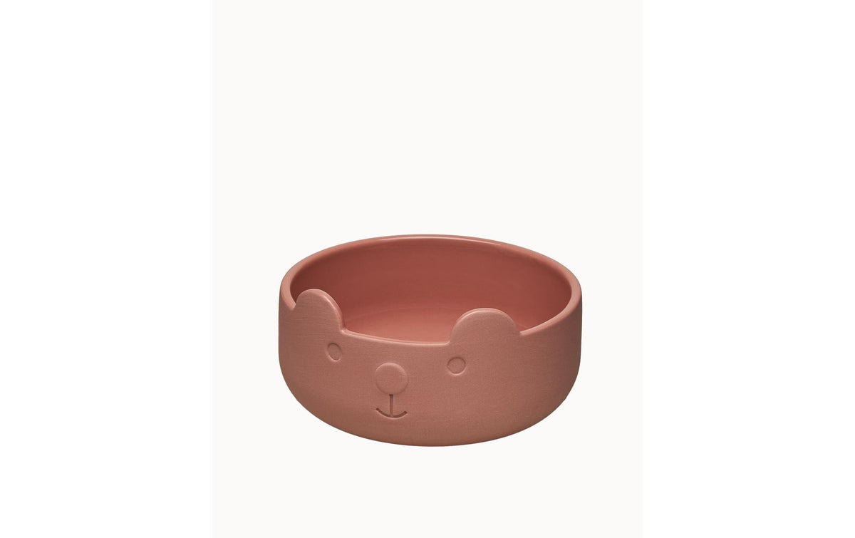 ChicMic Good Mood Kinderbowl-Strawberry Bear, 13x13x7cm
