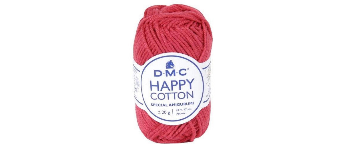 DMC Natura HAPPY COTTON, Himbeere 20 g, 43 m, 100 % CO