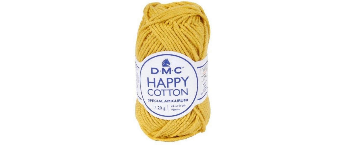 DMC Natura HAPPY COTTON, Senfgelb 20 g, 43 m, 100 % CO