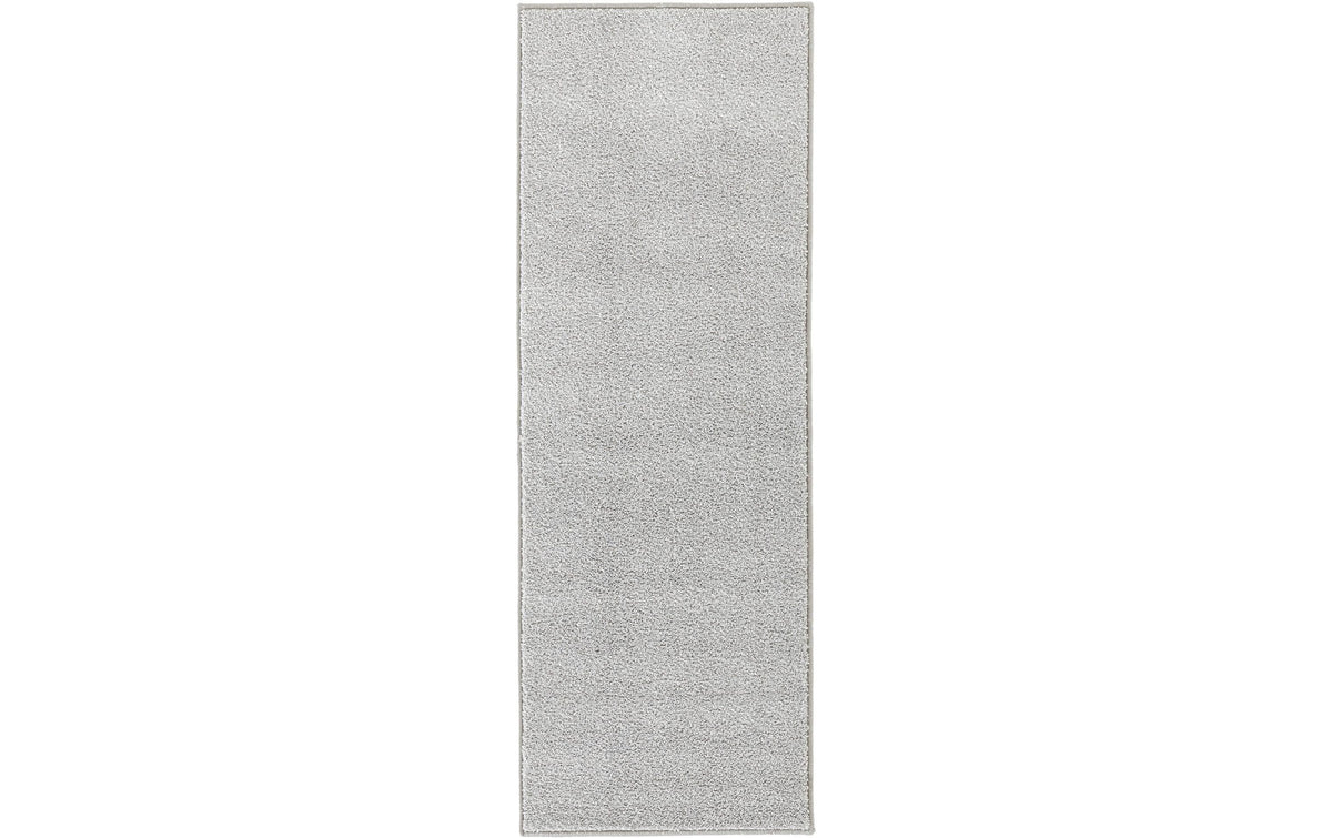 Hanse Home Teppich Pure Grau 80x300 cm, Polypropylen, Fleece
