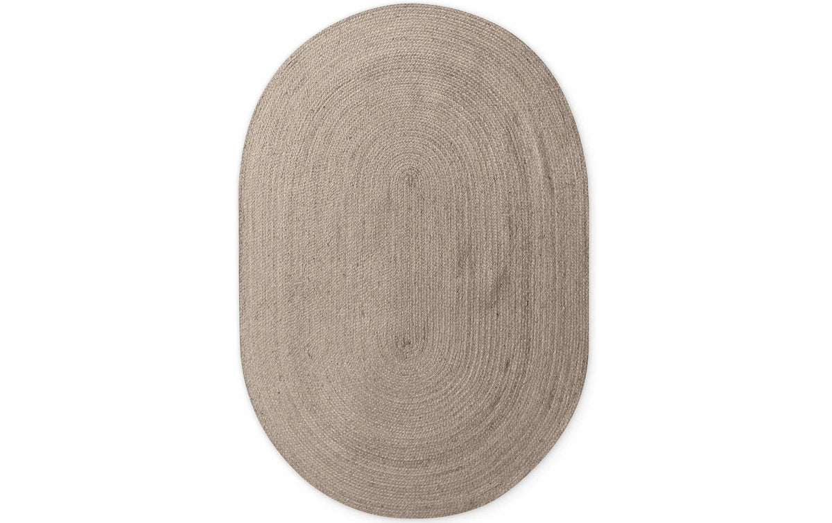 Hanse Home Teppich Rangpur 100% Jute, 160 x 230 cm, Natural Grey Brown