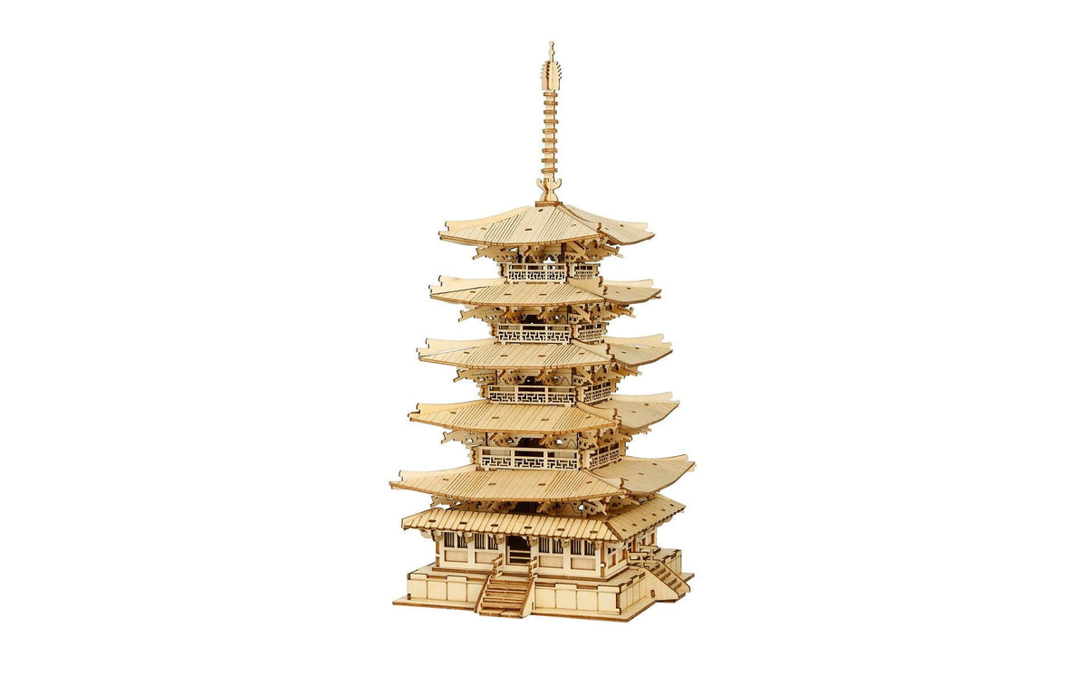 Rolife Five-storied Pagoda Robotime Bausatz