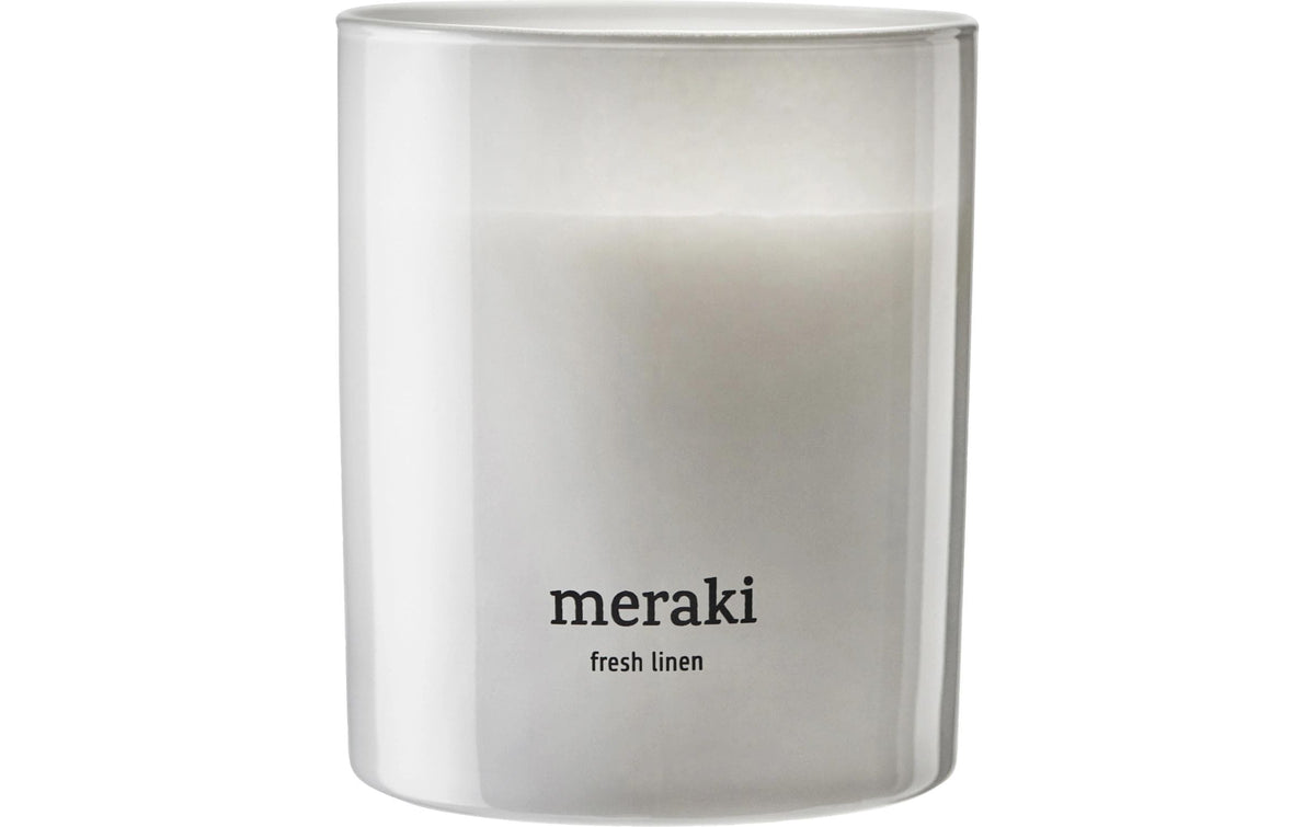 Meraki Home Duftkerze Fresh Linen 200g