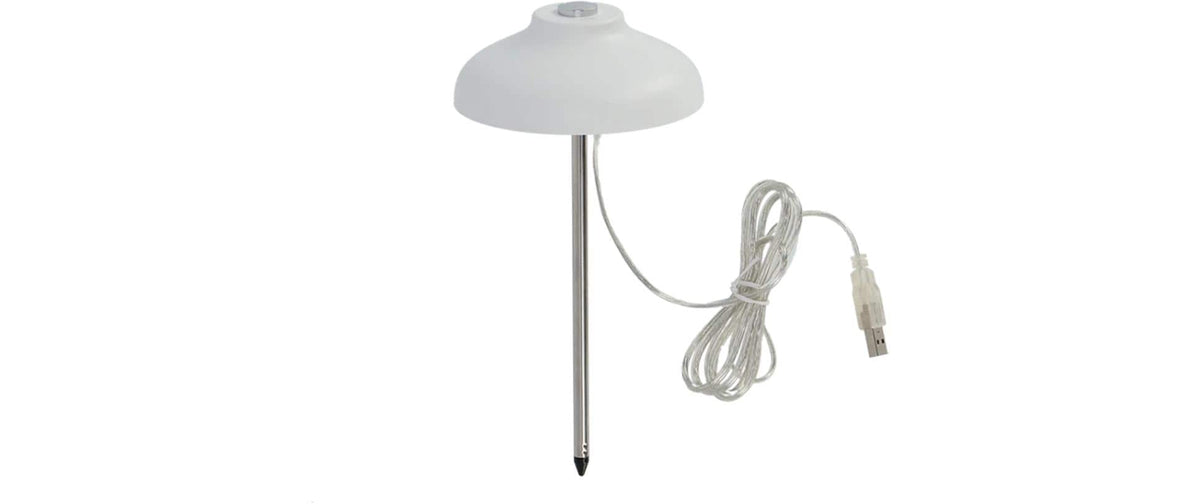 Esschert Pflanzenlampe weiss Weiss