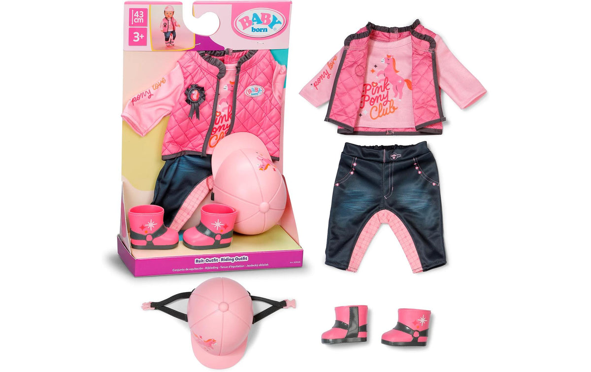 BABY born Reit Outfit 43cm