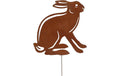 Esschert Rost Gartenstecker Hase Braun