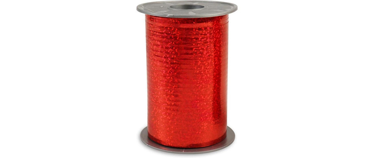 Pattberg Geschenkband Holly Grösse: 1 cm x 200 m, Farbe rot