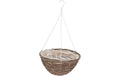 Esschert Blumenampel Weidengeflecht 30cm Natur, 30 cm