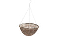 Esschert Blumenampel Weidengeflecht 35cm Natur, 35 cm