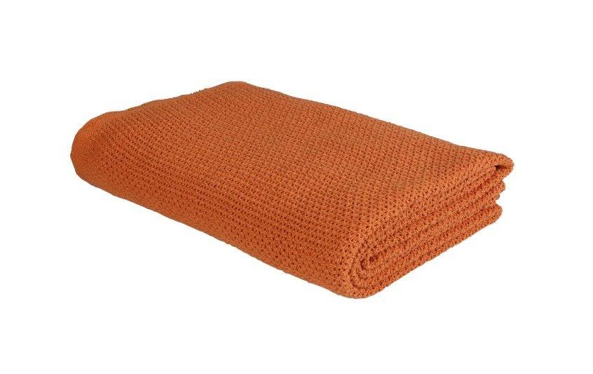 Eskimo Decke Summer Dream 220x240, Rost 100% Baumwolle, waschbar