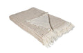 Eskimo Decke Antigua 130x200 cm, Beige 100% Baumwolle, waschbar