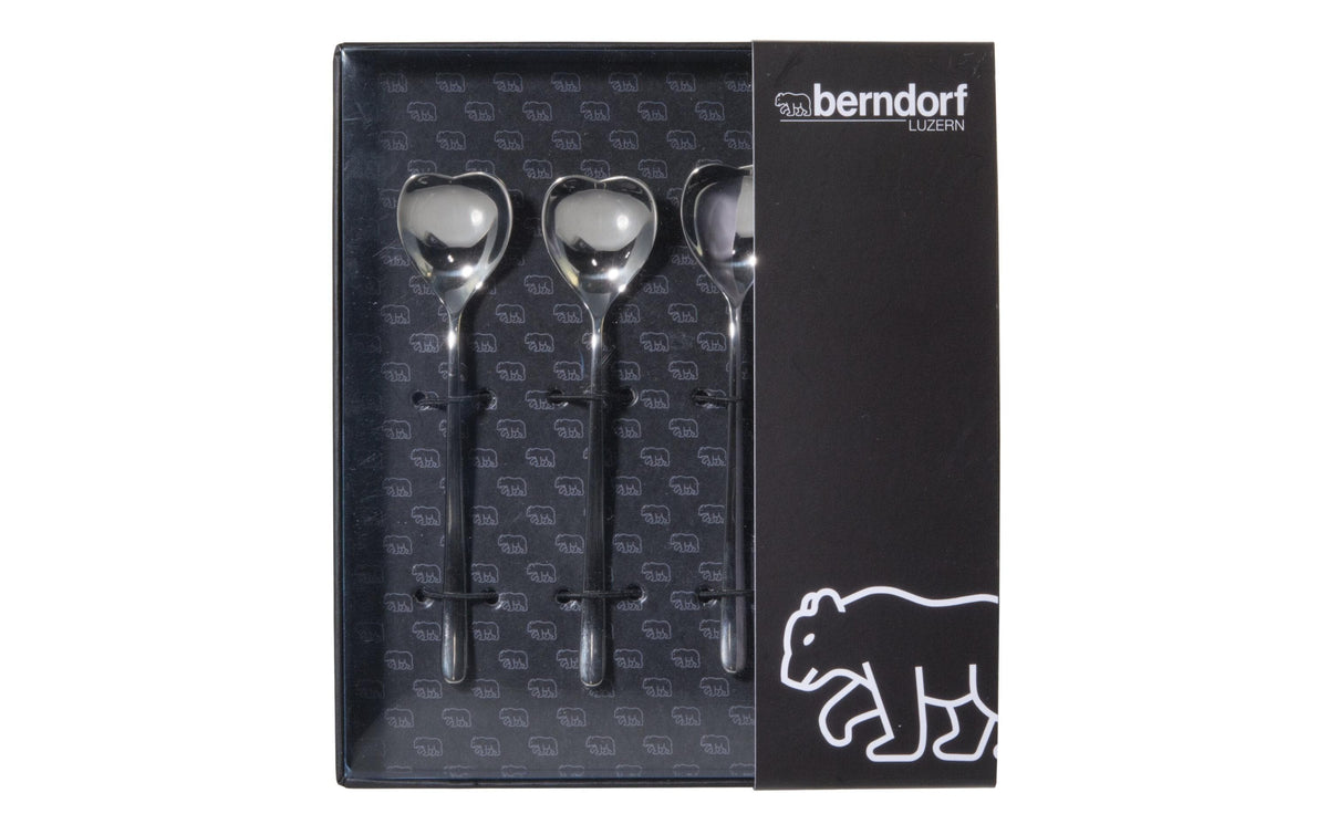 Berndorf Kaffeelöffel Sweetheart 4-teilig 13.7cm/Ø3.5mm