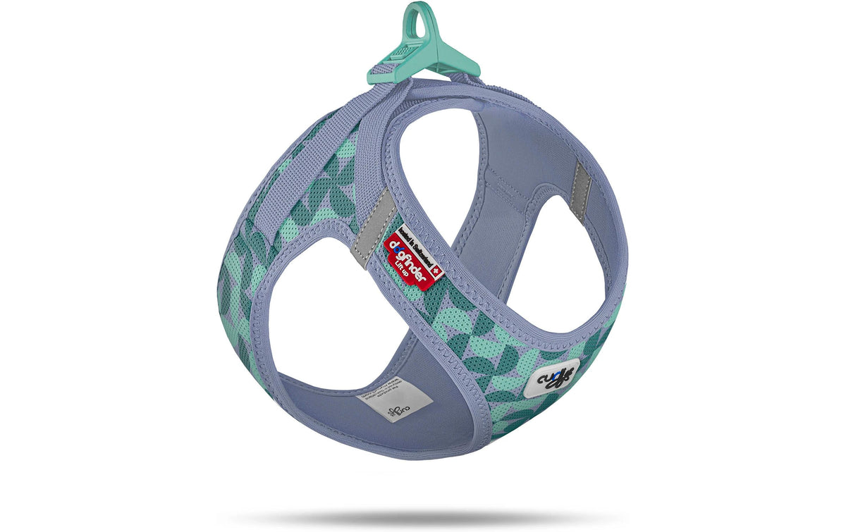Curli Vest Geschirr Air-Mesh LE26 Semi Circle Blau XL