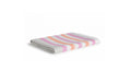 möve Strandtuch Summer Daylight White 90 x 180 cm, pink/orange