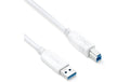 Purelink USB-Kabel A-B, 1.0m iSerie, 3.2 Gen1, 3A/5V/15W, weiss