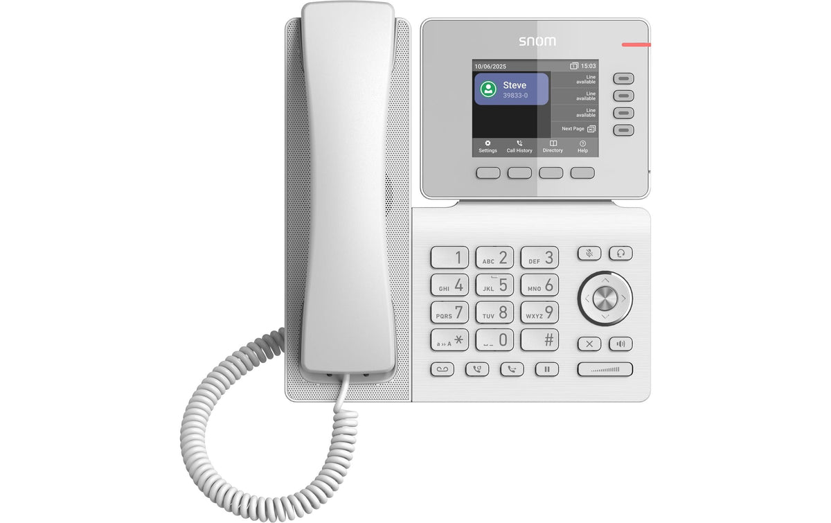 Snom D810W weiss SIP-Tischtelefon mit WLAN