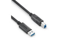 Purelink USB-Kabel A-B, 1.5m iSerie, 3.2 Gen1, 3A/5V/15W, schwarz