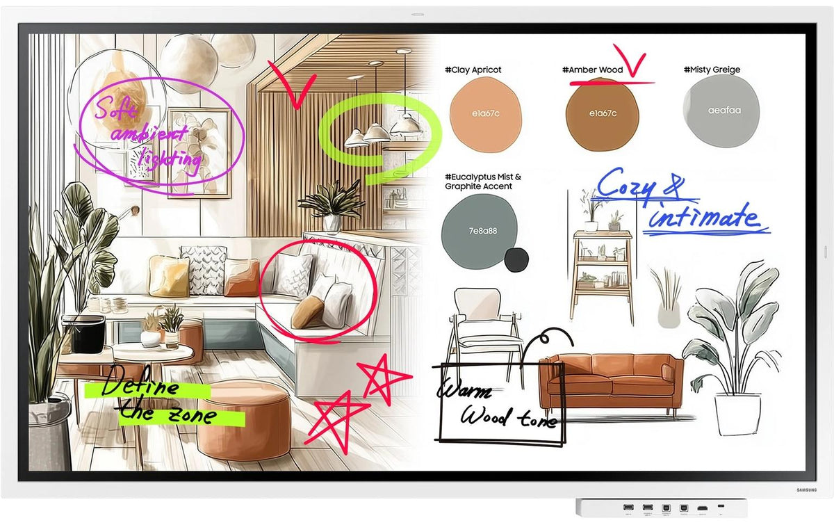 Samsung WM65FX Touch Professional Display 65" UltraHD, D-LED, 450cd/m2, 12/7 Betrieb