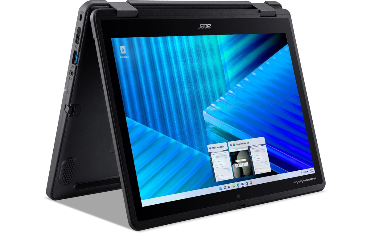 Acer Travelmate B312RN-31, N250, W11P 12.2" WUXGA Touch, 8GB, 256GB SSD , 2yrs