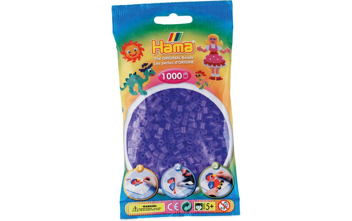 Hama Bügelperlen Midi Flieder, 1000 Stück