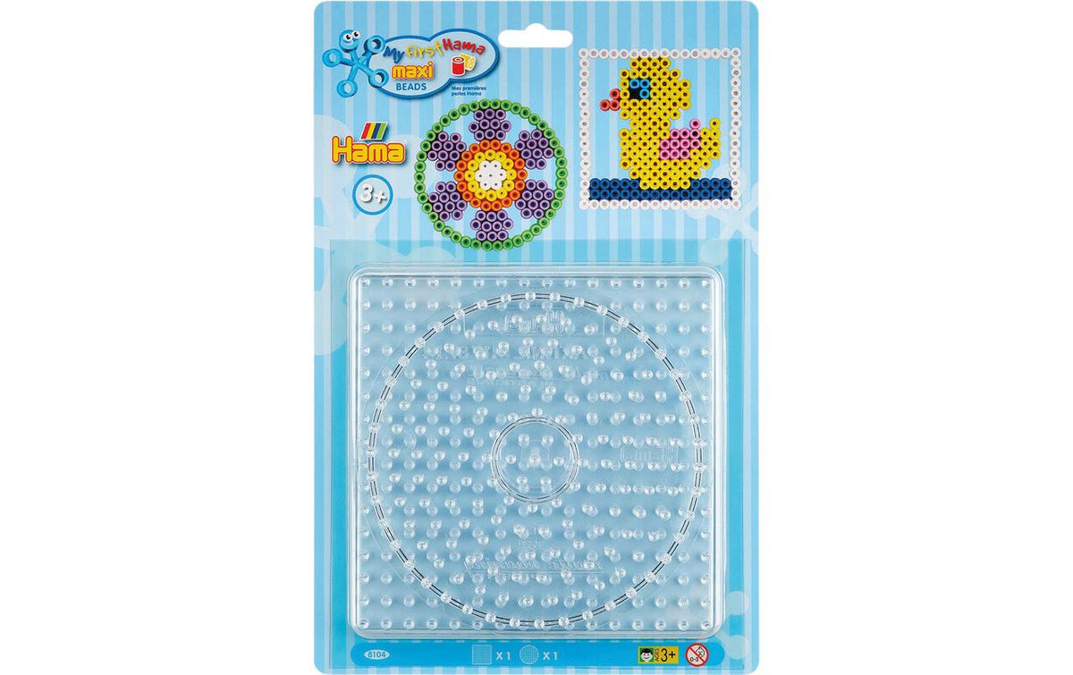Hama Bügelperlen Platten Maxi Transparent