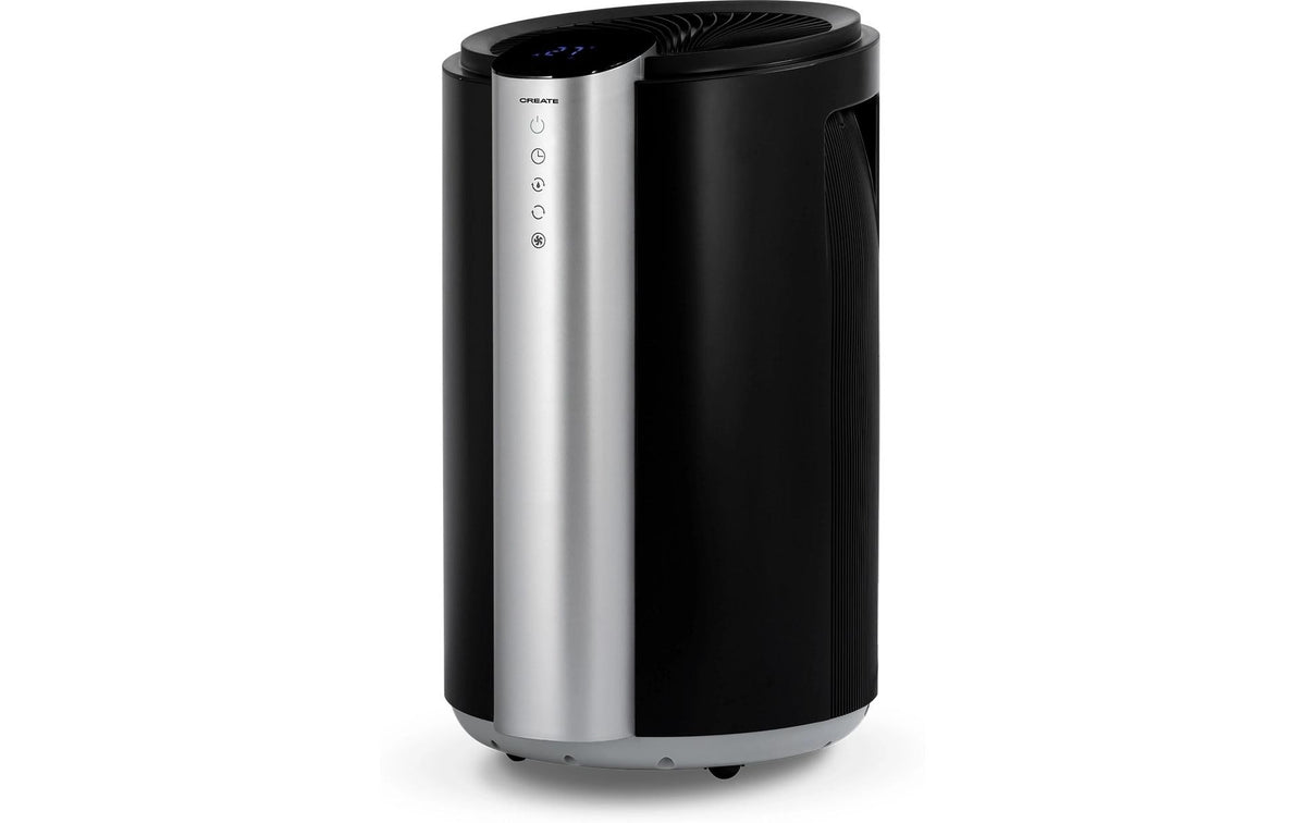 Create DRYPLUS XL SPIRAL, schwarz Luftentfeuchter, 90 m3, 20 Liter