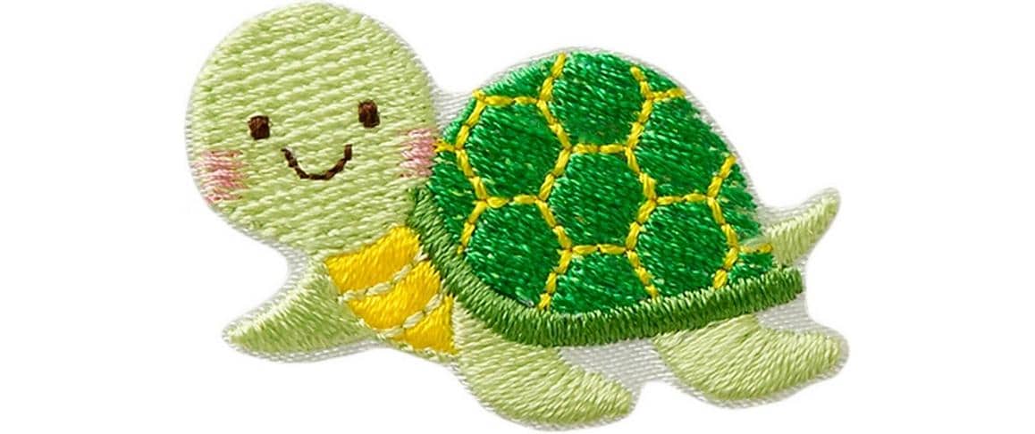 Monoquick Aufbügelbild Mini Schildkröte