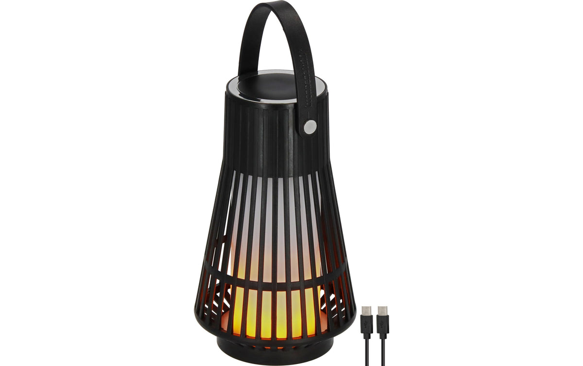 Brennenstuhl Akku LED Outdoor Lampe FL 100 A Flammeffekt,30lm,IP44,Bügel,USB C