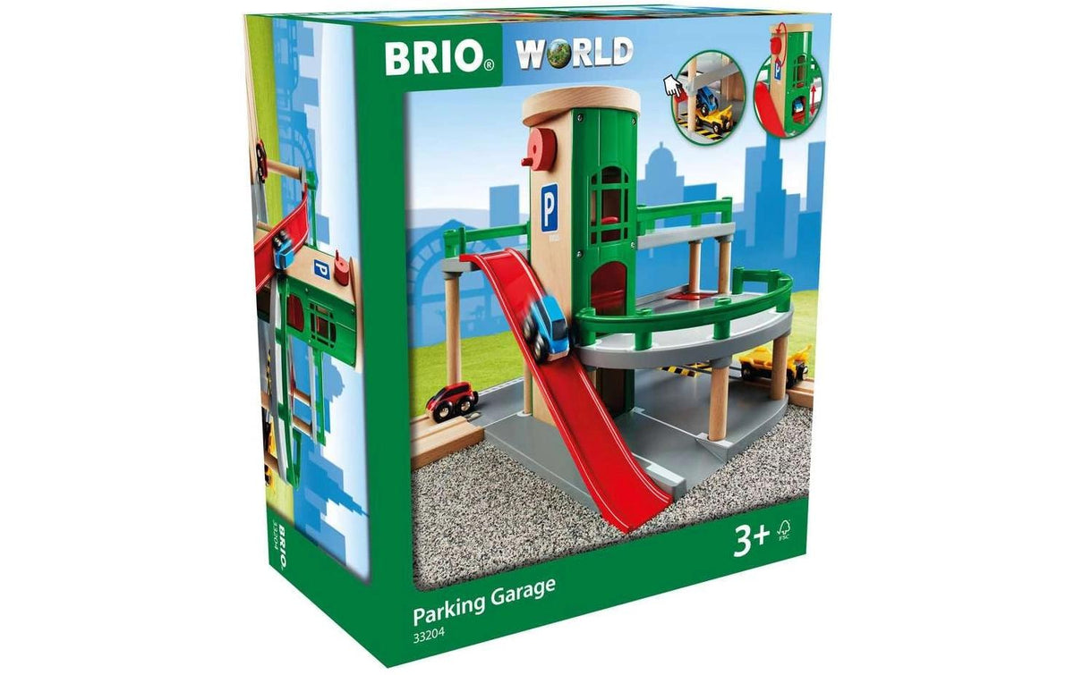 BRIO Parkhaus, Strassen, Schienen
