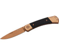Taschenmesser Titanbeschichtung Rosengold D2, Small,  Black