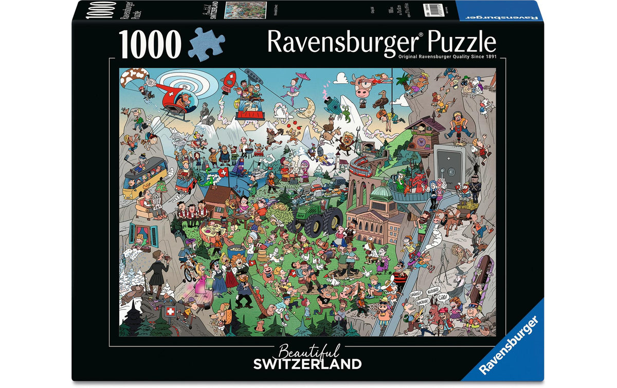 Wimmelbild Schweiz      1000p