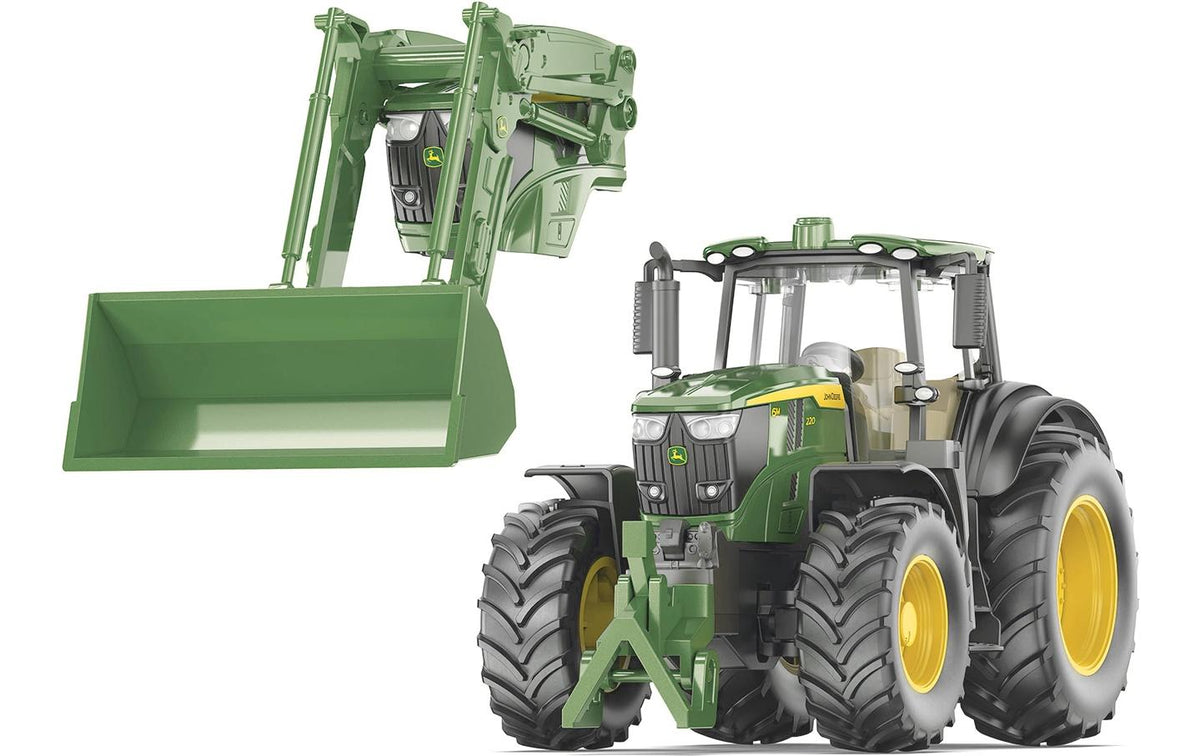 John Deere mit abnehmbarem Frontloader