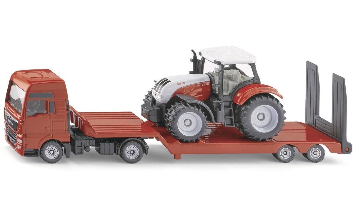 MAN Lkw mit Steyr Traktor
