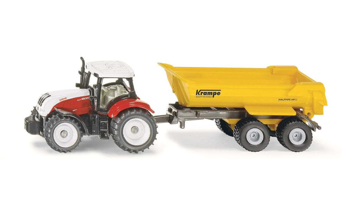 Steyr with Krampe Muldenkipper