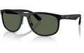 Ray-Ban RB4468, SAND GREY Sonnenbrille, Lens DARK GREEN
