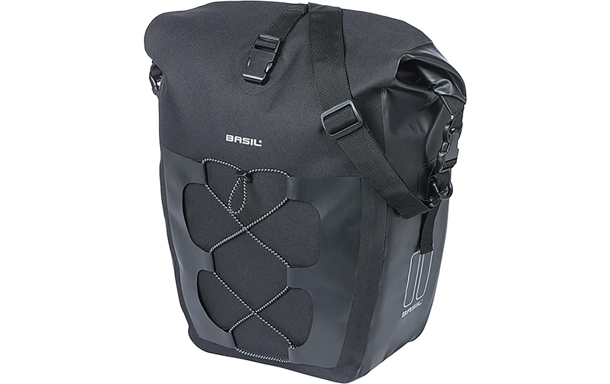 Basil Navigator Waterproof L MIK Hooks Gepäckträgertasche, Einzeltasche, 25-31L