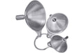 Westmark 3-tlg. Trichter-Set Mini, Edelstahl, D45, 55, 75mm