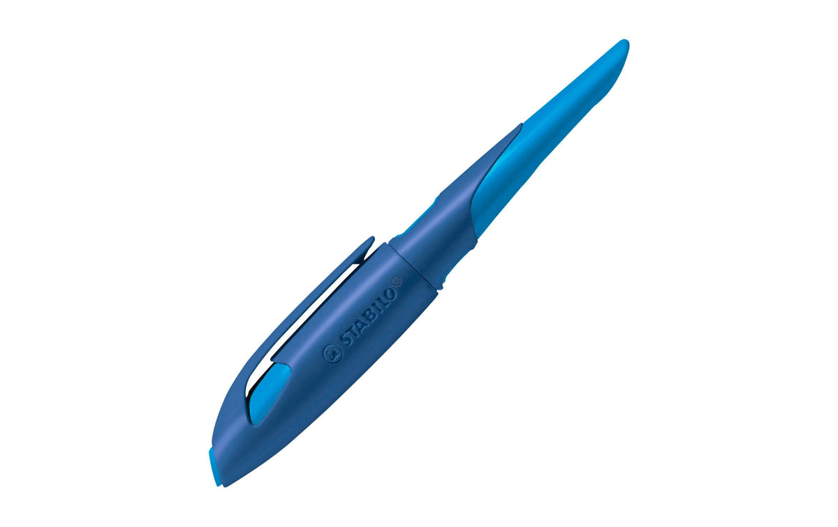 Stabilo EASYbirdy Start Füllhalter Rechtshänder, blau/hellblau