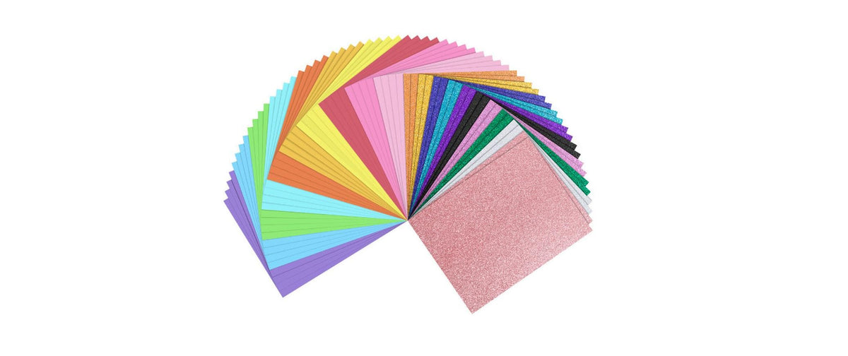 Loklik Kartonpapier Set 20 Farben 21.6 x 28 cm, 60 Stück
