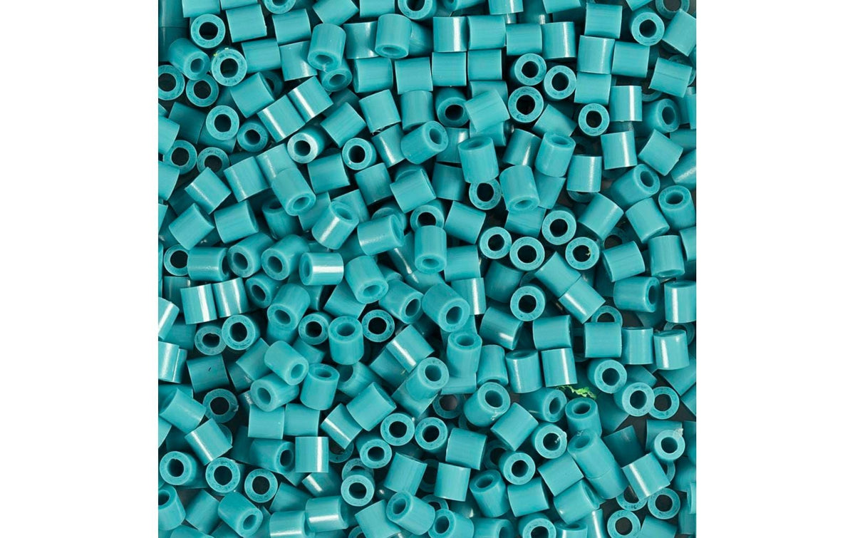 Hama Bügelperlen Mini Türkis, 2000 Stück