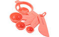 Fackelmann MiniCooking Messlöffel Set PP, Rosa