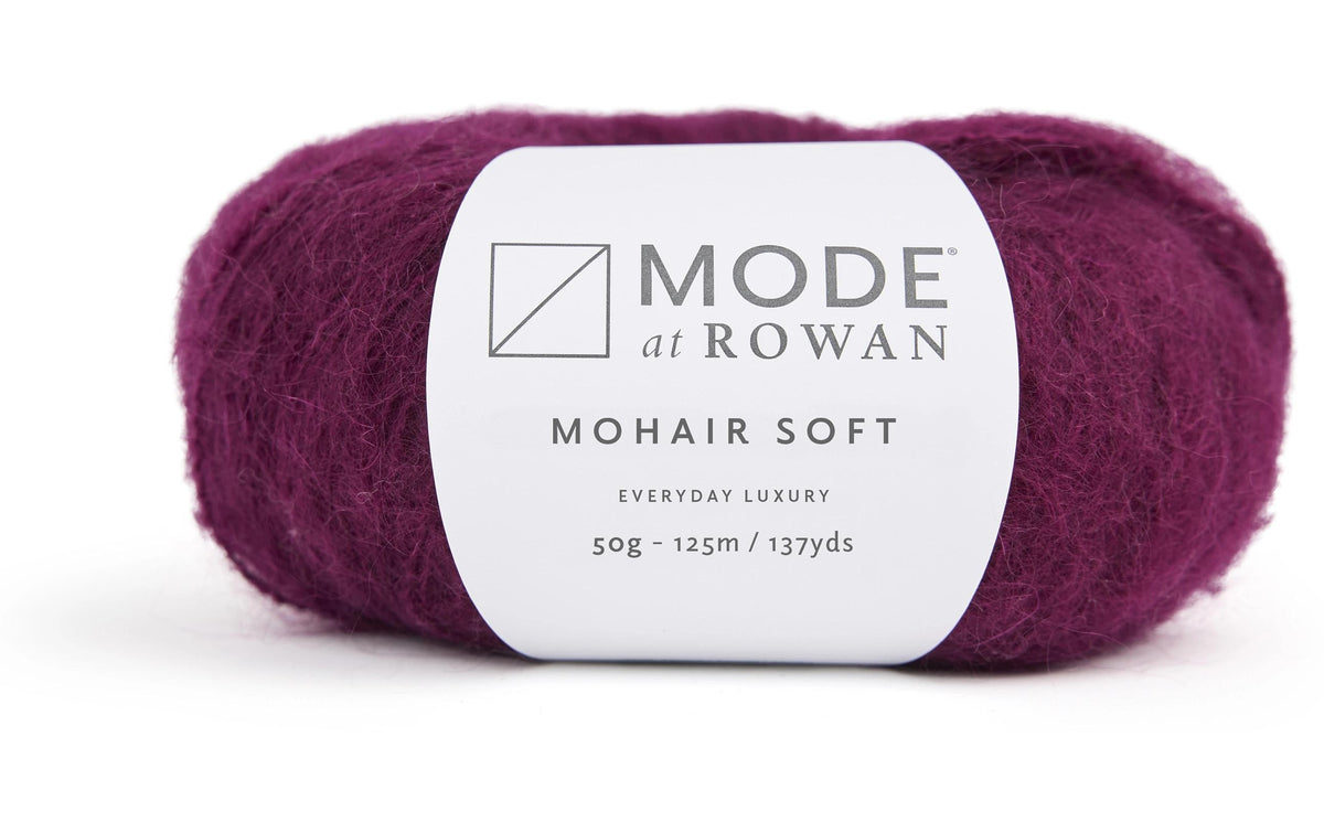Rowan Wolle Mohair Soft 50g, Purple