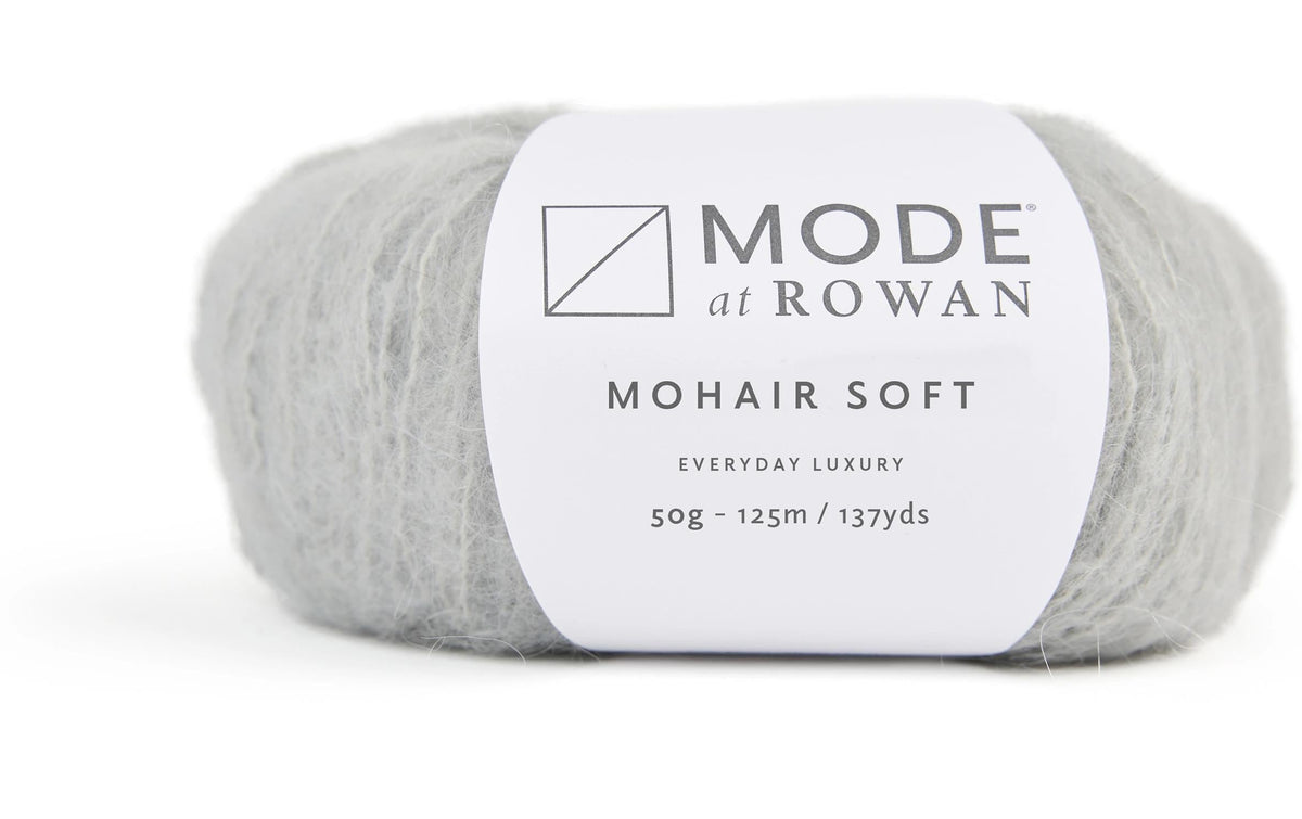 Rowan Wolle Mohair Soft 50g, Grau