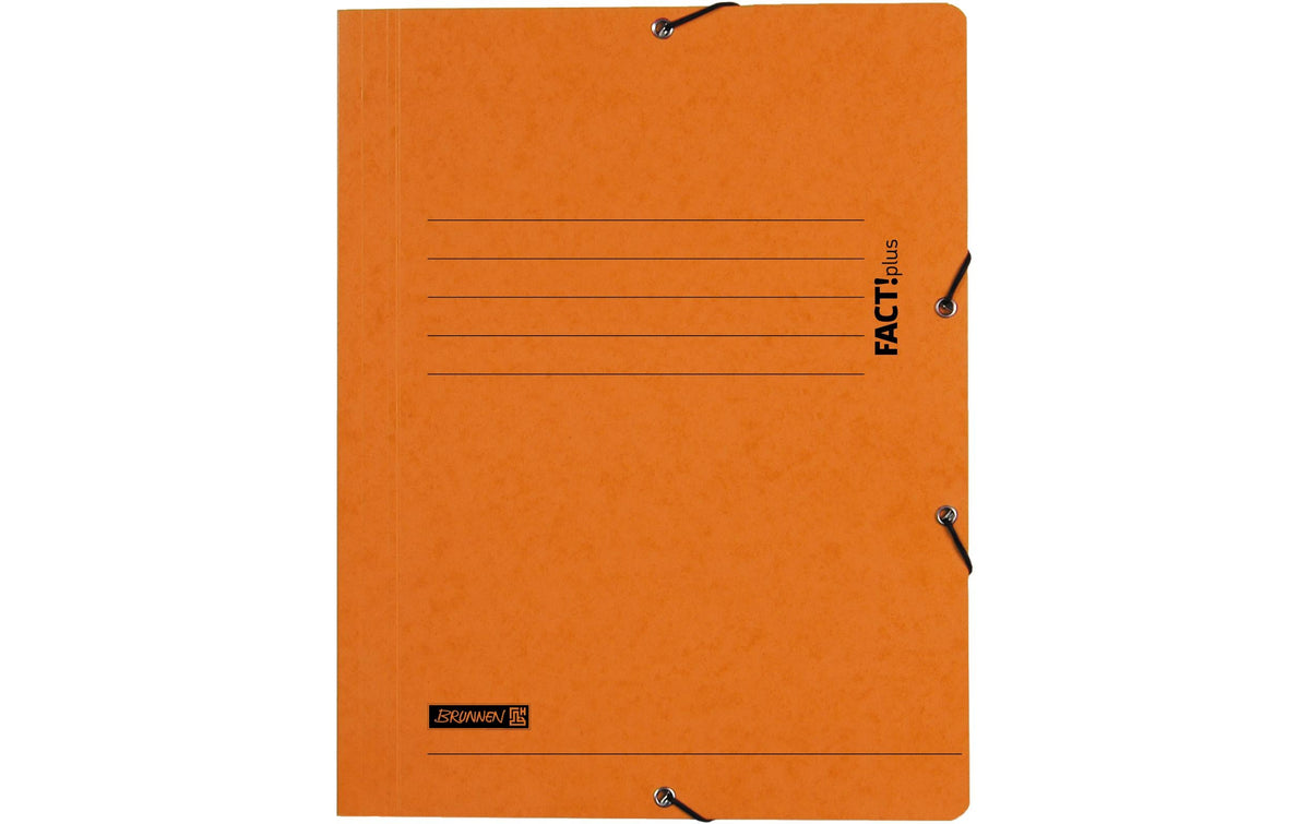 Brunnen Gummibandmappe A4, orange