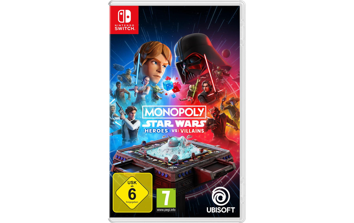 MONOPOLY: Star Wars Heroes vs Villains, Swi Alter: 7+