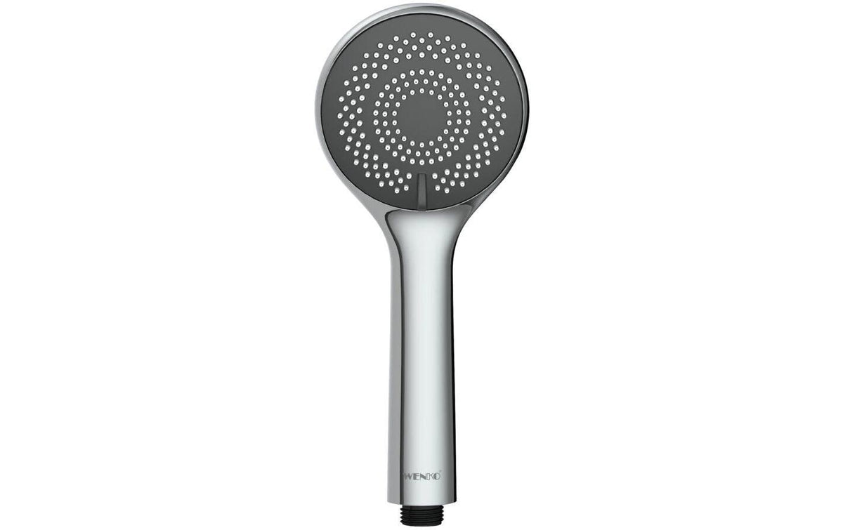 Duschkopf  9.6 cm silber glänzend mit Wasserspar-System