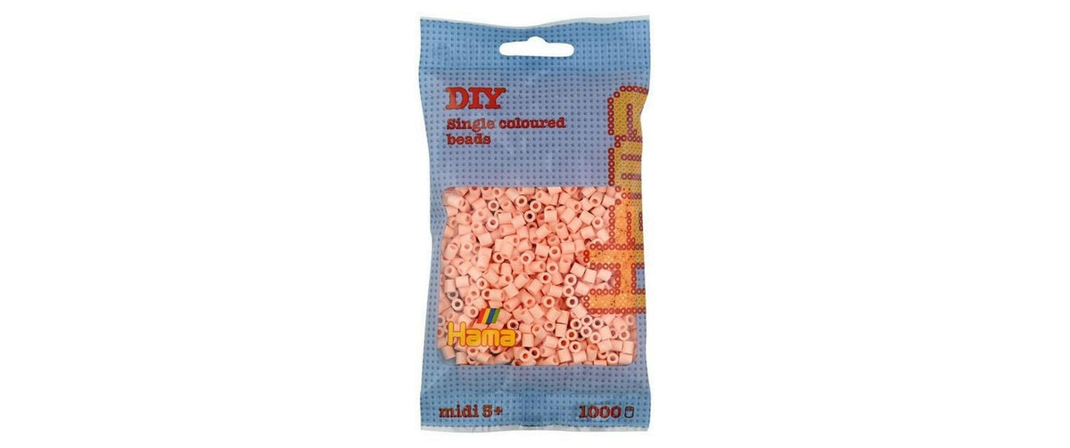 Hama Bügelperlen Midi Hellpfirsich, 1000