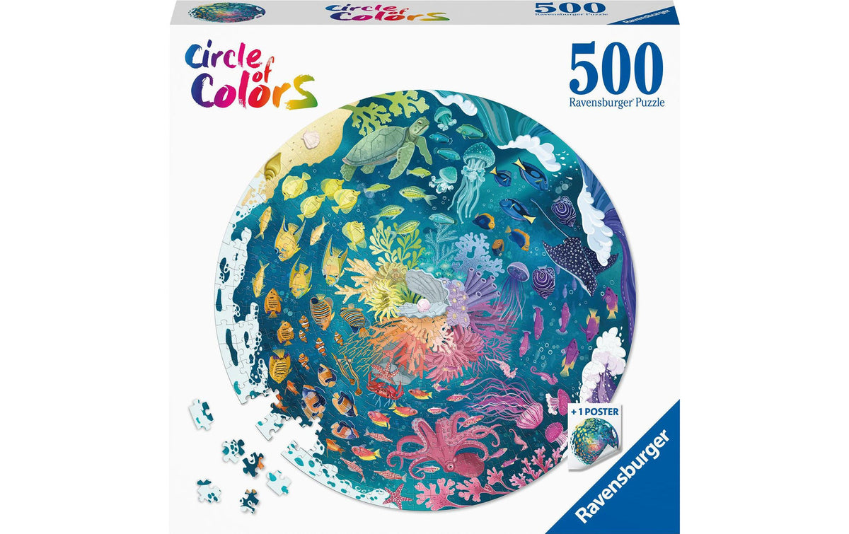 Circle of col.-Ocean/Subm.
