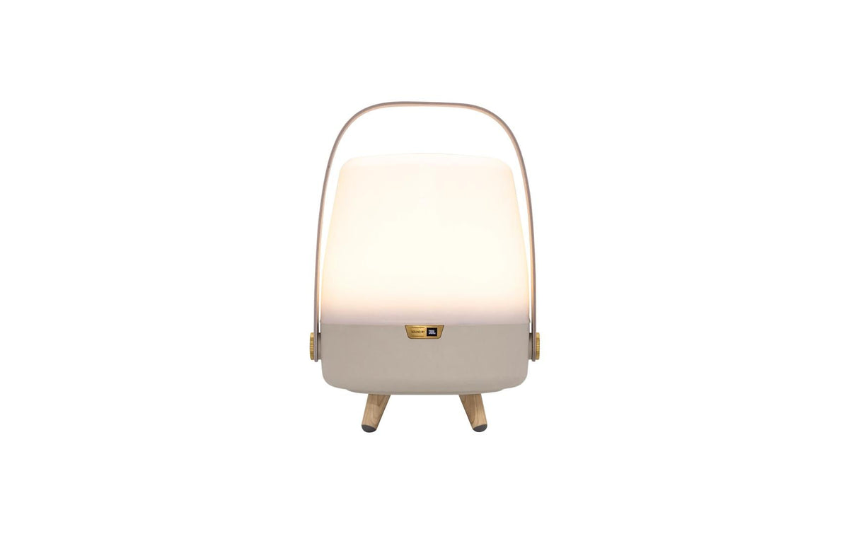 Kooduu Lautsprecherleuchte LITE-UP PLAY JBL mini, sandbraun